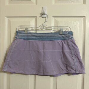 Lululemon Pace Rival Skirt II (Regular) Size 6 Lilac/Purple